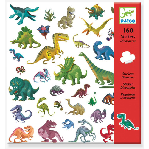 Dinossauros - 160 Autocolantes
