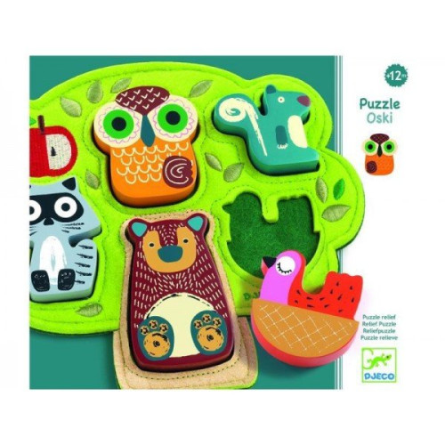 Puzzle de Feltro Oski
