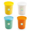 4 Potes de Plasticina - Glitter