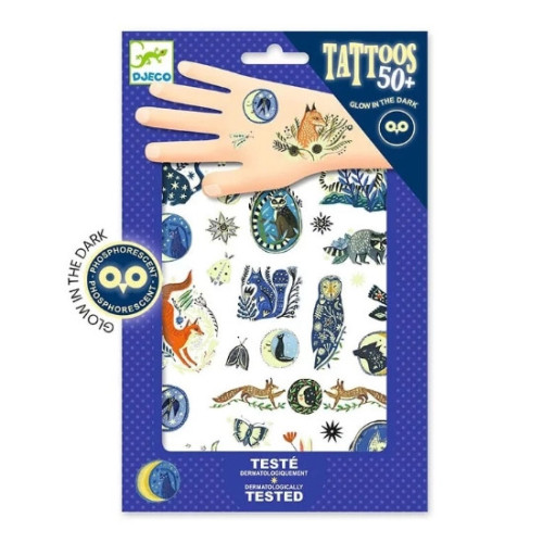 Reflexos Noturnos - 50 Tatuagens Brilham no Escuro