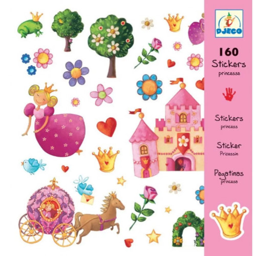 Princesa Marguerite - 160 Autocolantes