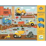 Construção - Puzzle Gigante com Maquinas de Const