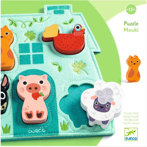 Puzzle de Feltro Mouki