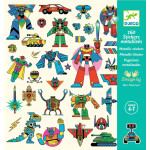 Robots - 160 Autocolantes