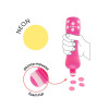 4 Marcadores com Esponja - Neon