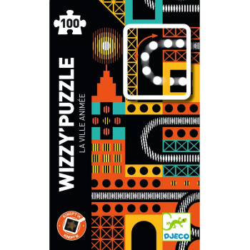 Wizzy'Puzzle - A Cidade Animada Kinoptik 100 pcs Wizzy'Puzzle - A Cidade Animada Kinoptik 100 pcs