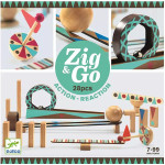Zig e Go - Jogo de Ação-Reação Roll 28 pcs Zig e Go - Jogo de Ação-Reação Roll 28 pcs