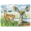 Mini Puzzles Animais Selvagens