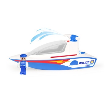 Barco de Policia c/ Bomba de Água