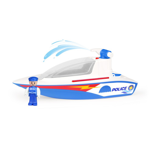 Barco de Policia c/ Bomba de Água