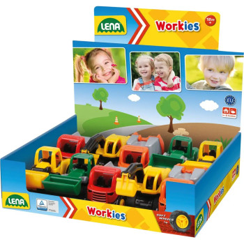 Workies Mini Carros de Construção