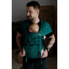 Half Buckle Cross Hybrid Carrier Little Frog - Viridian Miles Algodão