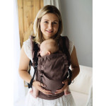 Mochila Ergonómica Little Frog Prime Carrier - Linen & Bamboo Essence - Linho e Bambu