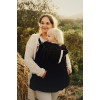 Capa de Babywearing Impermeável com forro polar Little Frog - Preta