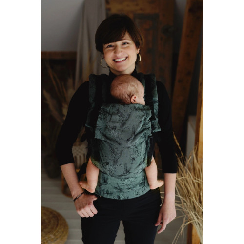 Mochila Ergonómica Little Frog Prime Carrier - Joy of Life - Algodão e Tencel Mochila Ergonómica Little Frog Prime Carrier - Joy of Life - Algodão e Tencel