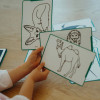Bloco de desenho c/ Ilustrações Animais Selvagens