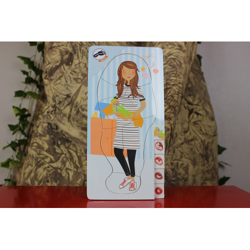 Puzzle em Camadas - Gravidez