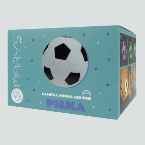 Luz de Presença LED Bola de Futebol