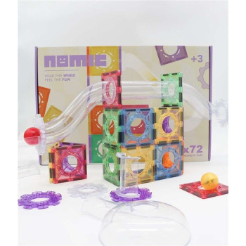 NOMIC - Whee pista de bolas 72 Pcs