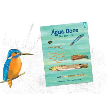 Água Doce fluir com o rio