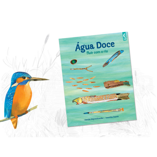 Água Doce fluir com o rio