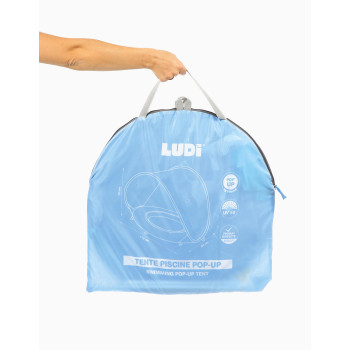 Piscina e Tenda com proteção UV