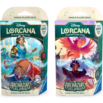 Disney Lorcana - Archazia's Island Starter Deck Disney Lorcana - Archazia's Island Starter Deck