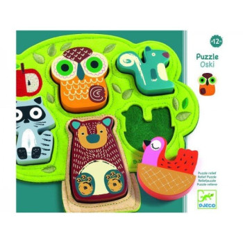 Puzzle de Feltro Oski Puzzle de Feltro Oski