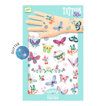 Borboletas - 50 Tatuagens Holográficas Borboletas - 50 Tatuagens Holográficas