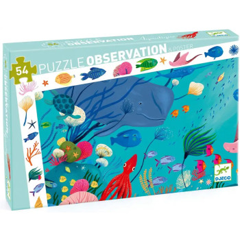 Puzzle Observação Aquático Puzzle Observação Aquático