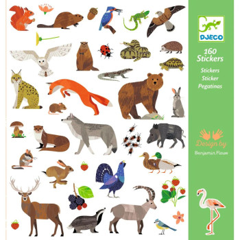 Fauna - 160 Autocolantes Fauna - 160 Autocolantes