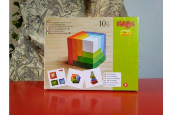 Jogo de blocos coloridos 3D
