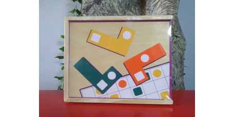 Puzzle Tetris das Formas Geométricas