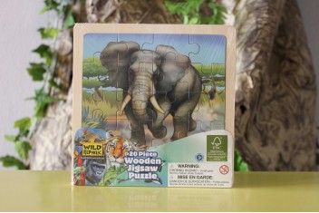 Puzzle de Madeira - Elefante